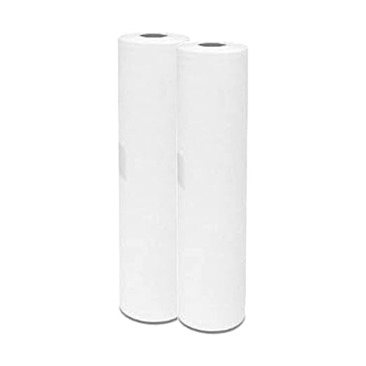 Super Quality White Couch Roll 20", 2 PLY Hygiene Roll-40 Meters Long