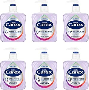 Carex Antibacterial Hand Wash, Hand Sanitiser, Clean & Protect Hands - 250 ml
