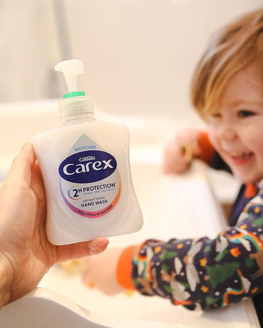Carex Antibacterial Hand Wash, Hand Sanitiser, Clean & Protect Hands - 250 ml